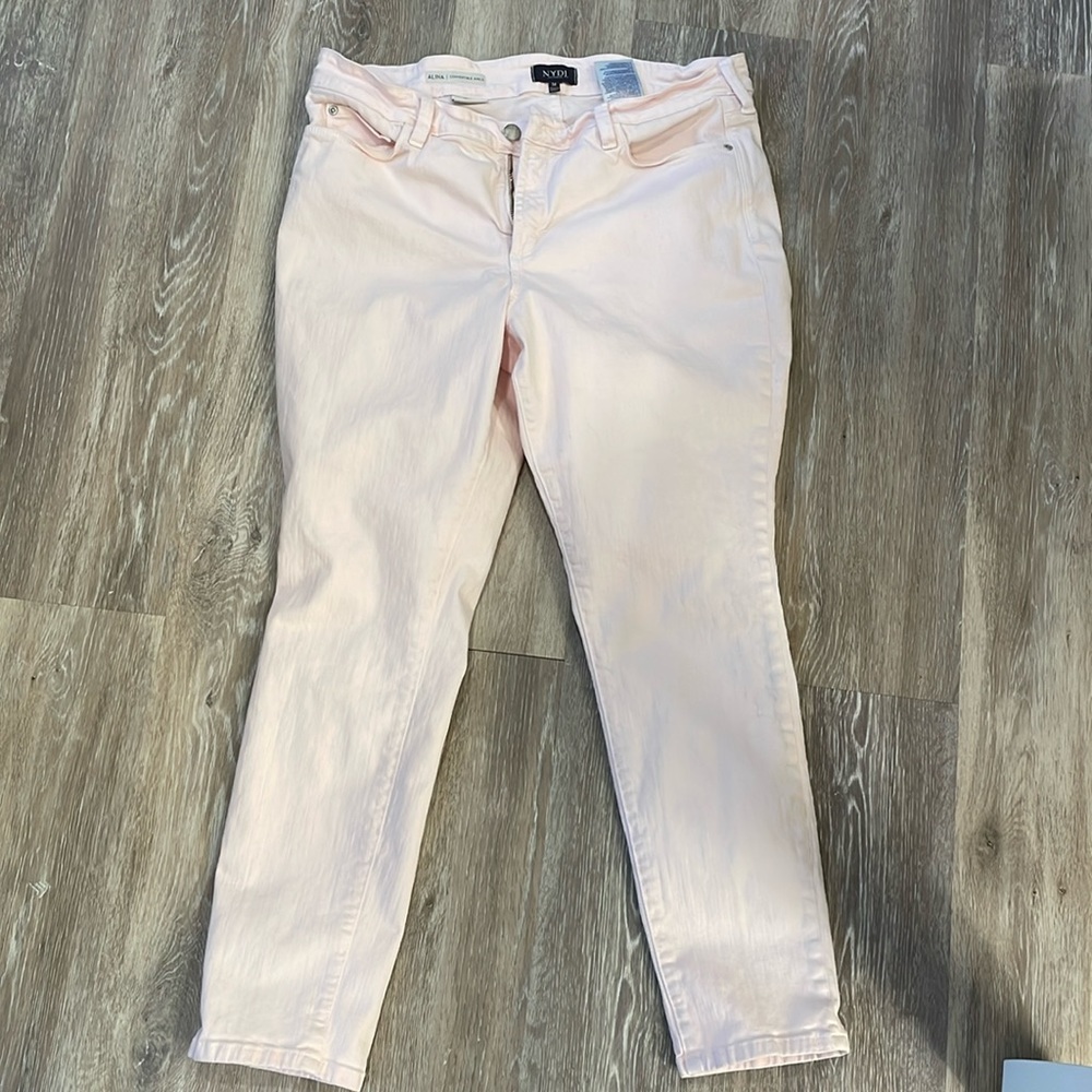 Light pink NYDJ jeans